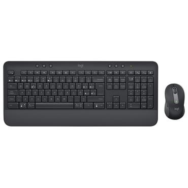Logitech Signature MK650 Combo for Business - sæt med mus og tastatur - QWERTY - spansk - grafit Indgangsudstyr