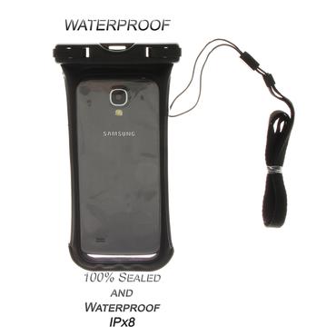 Insmat 860-8096 mobiltelefon etui Lommeetui Sort, Transparent
