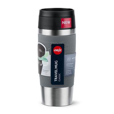 EMSA Travel Mug Classic 36 ml Grå, Rustfrit stål