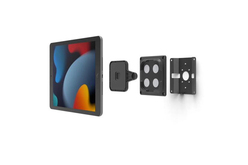 Compulocks Universal Tablet Magnetic Glass Mount monteringssats - för surfplatta - magnetix - svart