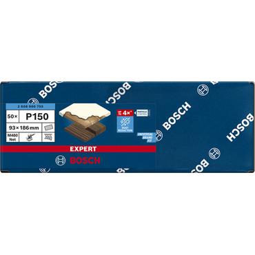 Bosch Expert M480 mesh structure sanding sheet 93 x 186mm, K150 (50 pieces, for orbital sanders)
