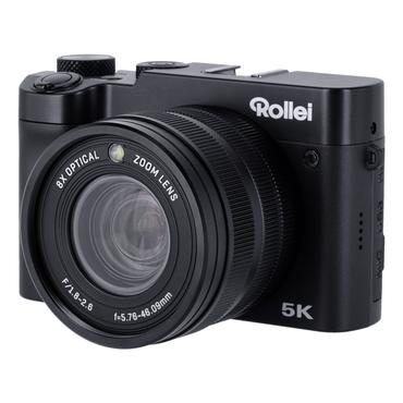 Rollei Powerflex X8 Dual Lens Brokamera 64 MP CMOS 10720 x 6030 pixel Sort