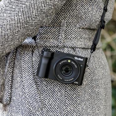 Rollei Powerflex X8 Dual Lens Brokamera 64 MP CMOS 10720 x 6030 pixel Sort