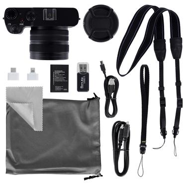 Rollei Powerflex X8 Dual Lens Brokamera 64 MP CMOS 10720 x 6030 pixel Sort