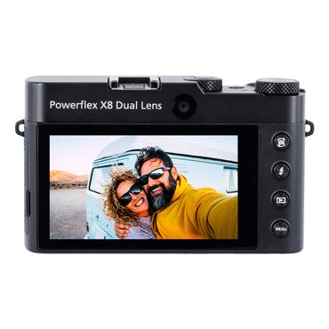 Rollei Powerflex X8 Dual Lens Brokamera 64 MP CMOS 10720 x 6030 pixel Sort