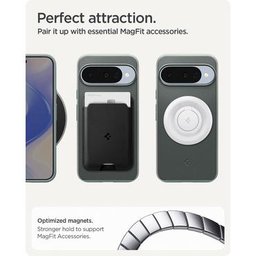 Spigen ACS09701 mobiltelefon etui 16 cm (6.3") Cover M&oslash;rkegr&oslash;n