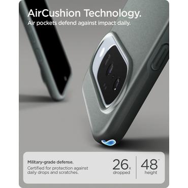 Spigen ACS09701 mobiltelefon etui 16 cm (6.3") Cover M&oslash;rkegr&oslash;n