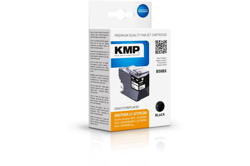 KMP 1537,4001 bl&aelig;kpatron 1 stk Kompatibel H&oslash;jt (XL) udbytte Sort