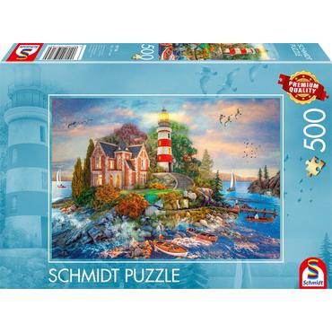 Schmidt Spiele 59716 puslespil 500 stk Landskab