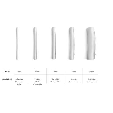 Multibrackets M Universal Cable Sock Self Wrapping - kabelorganisator