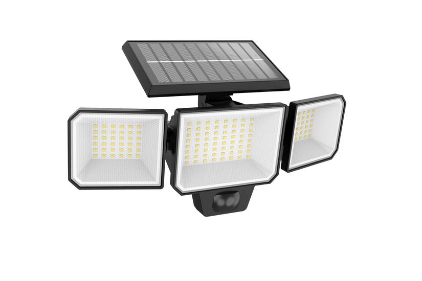 Philips Outdoor Solar Nysil Sicherheitslicht Wand 8.7W, 5000 Kelvin, schwarz