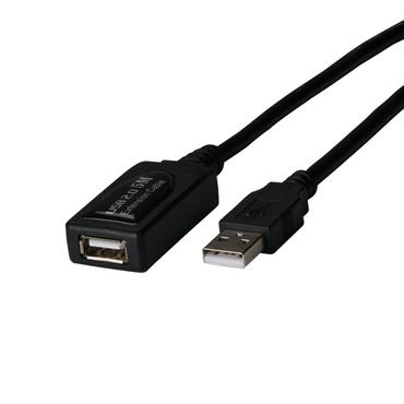 EFB Elektronik K5263.5V3 USB-kabel 5 m USB A Sort