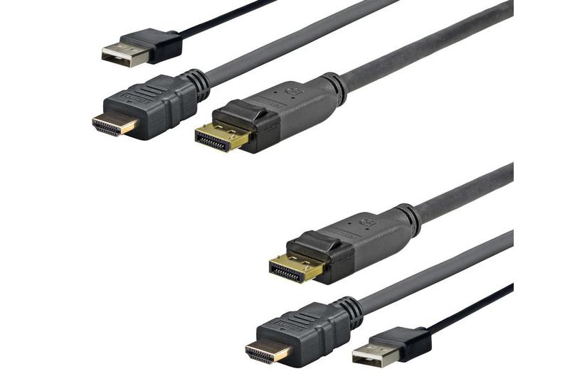 VivoLink Pro videokabel - DisplayPort / HDMI / USB - 5 m