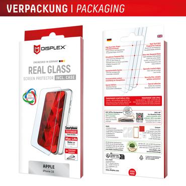 DISPLEX Real Glass + Case iPhone 16