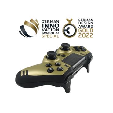 Lexip Metaltech Guld RF Gamepad Analog/digital PC, PlayStation 4
