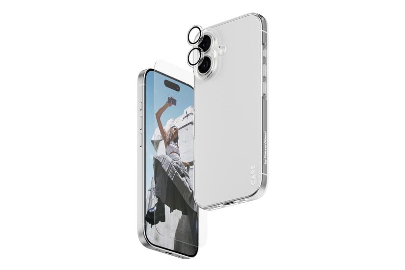 PanzerGlass SAFE. | CARE™ by ® 3-in-1 Combo Pakke iPhone 17