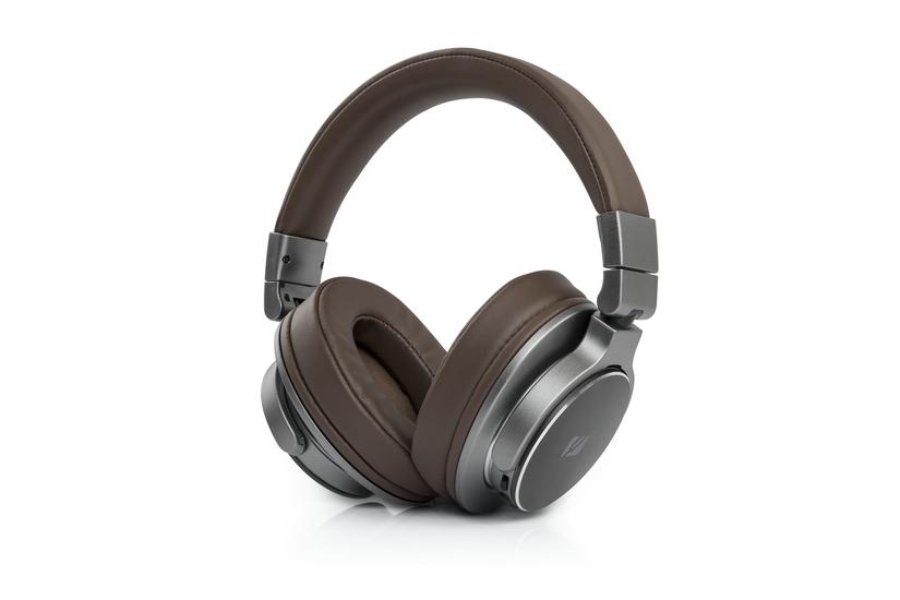 Muse M-278 BT Headset Trådløs Micro-USB Bluetooth Brun, Sølv