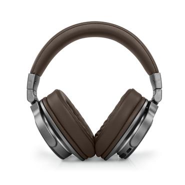 Muse M-278 BT Headset Trådløs Micro-USB Bluetooth Brun, Sølv