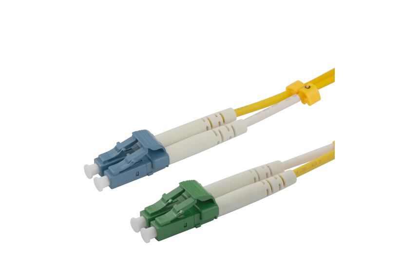 Deltaco OS2 Fiber cable, LC - LC, duplex, UPC/APC, 3,0m