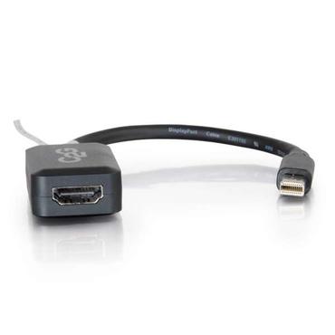 8in C2G Mini DisplayPort M to HDMI F BLK