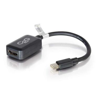8in C2G Mini DisplayPort M to HDMI F BLK