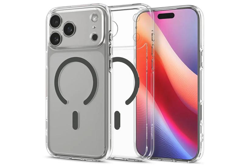 Spigen ACS10283 mobiltelefon etui 17,5 cm (6.9") Cover Grafit, Transparent