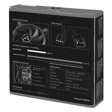 ARCTIC BioniX F120 PWM PST - indsats med blæser