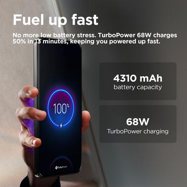 Motorola ThinkPhone25 16,1 cm (6.36") Dual SIM Android 14 5G USB Type-C 8 GB 256 GB 4310 mAh Sort