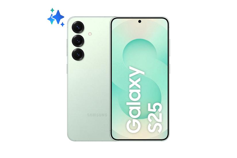 Samsung Galaxy S25 - mint - 5G pekskärmsmobil - 256 GB - GSM