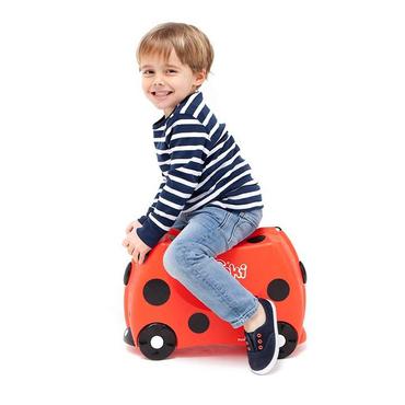Trunki Harley Ladybird Rejsetaske R&oslash;d 18 L Plast