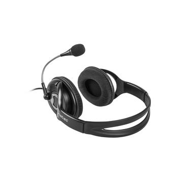 NATEC Bear 2 Headset Ledningsført Sort