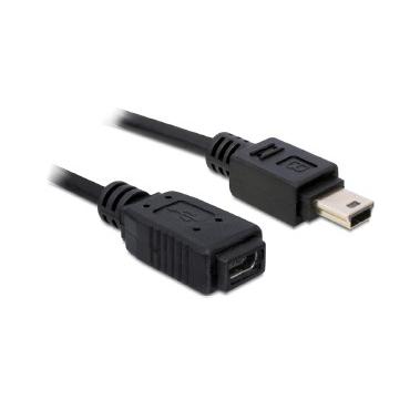 Delock - USB-kabel - mini-USB typ B till mini-USB typ B - 1 m