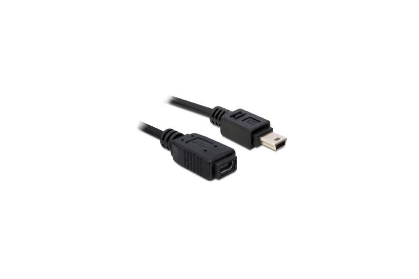 Delock - USB-kabel - mini-USB typ B till mini-USB typ B - 1 m