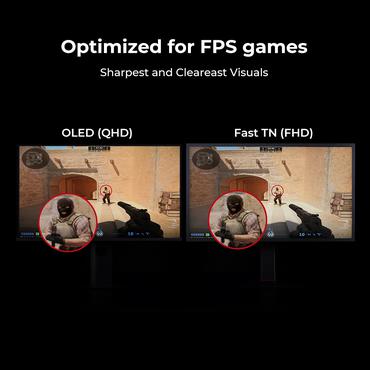 BenQ ZOWIE XL2566X+ skärm - 24.1" - TN - 0,5ms - Full HD 1920x1080 vid 400Hz