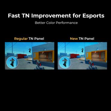 BenQ ZOWIE XL2566X+ skärm - 24.1" - TN - 0,5ms - Full HD 1920x1080 vid 400Hz