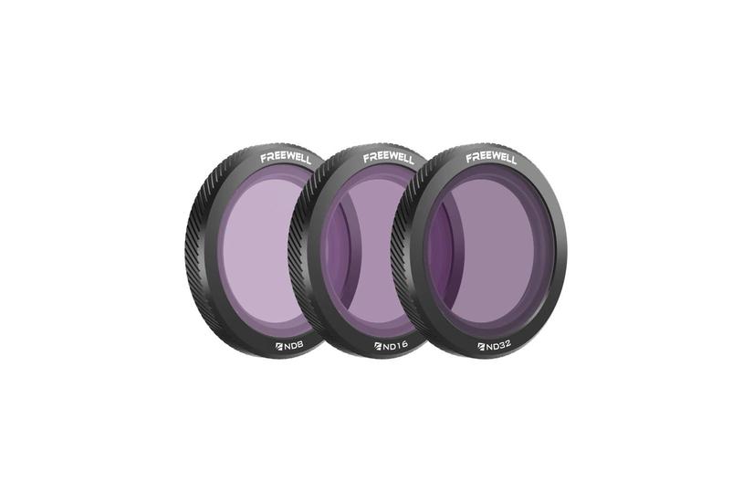 Freewell Kamerafilter - Neutral densitet - Grå - 3 stk