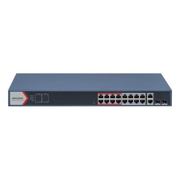 Hikvision | DS-3E1318P-EI(B) | 16x Port | 100Mbit/s | 230W PoE