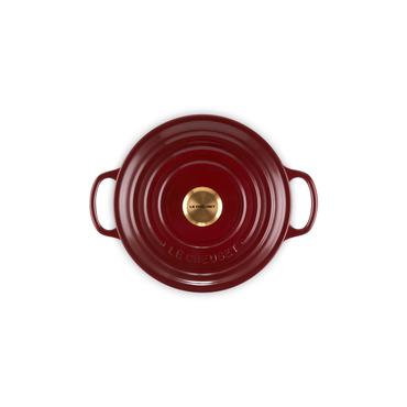 Le Creuset Signature Roaster round 20cm rhone (21177209494441)