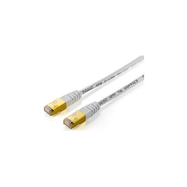 Equip Cat.5e F/UTP 10m netværkskabel Hvid Cat5e F/UTP (FTP)