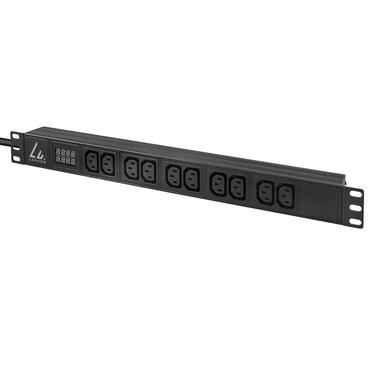 19'' rack mount power strip,