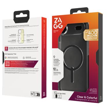 ZAGG Santa Cruz Snap mobiltelefon etui 16,5 cm (6.5") Cover Sort, Transparent