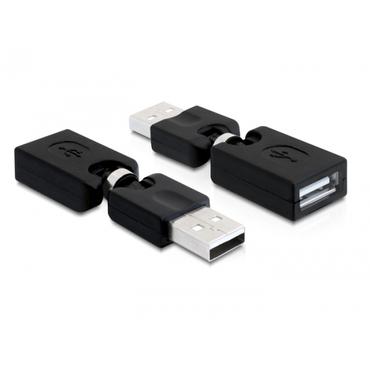 Delock Rotation adapter - USB-adapter - USB till USB - 6.5 cm