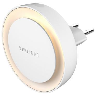 Yeelight Plug-In - nattlampa - LED - 0.5 W - mjukt varmt vitt ljus - 2500 K - vit