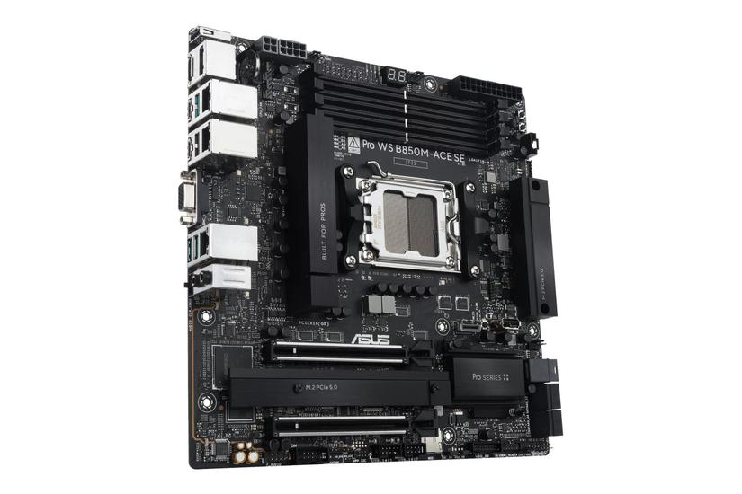 ASUS Bundkort - AMD B850 - Sokkel AM5 - micro ATX - DDR5-SDRAM