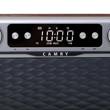 Camry Premium Radio CR 1183 Bærbar Digital Aluminium, Sort, Træ