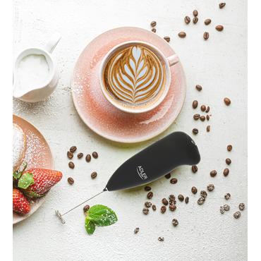 Adler AD 4491 Mælkeskummer og varmeapparat Håndholdt elektrisk Sort