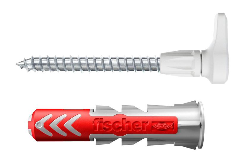 Fischer 564168 skrueanker og vægudtag 25 stk Skruekrog og vægstiksæt