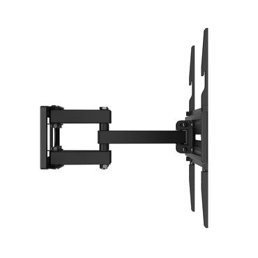 Wall mount, Full motion 3-way, tilt, swivel, 37-80", 40 kg