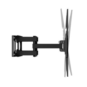 Wall mount, Full motion 3-way, tilt, swivel, 37-80", 40 kg