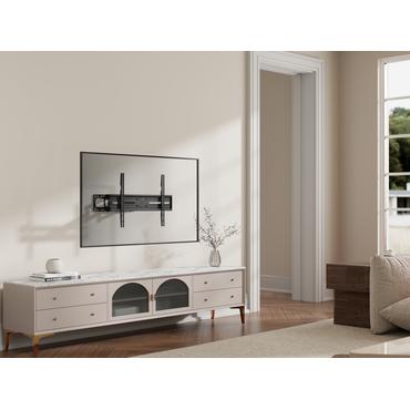 Wall mount, Full motion 3-way, tilt, swivel, 37-80", 40 kg